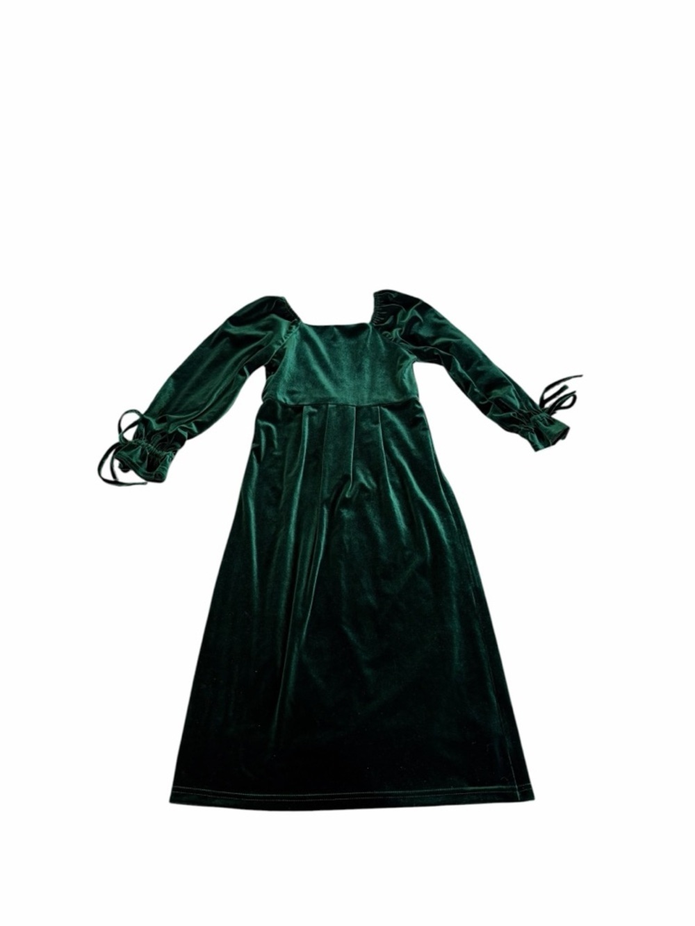 Ivy City Co Scarlett Dress In Emerald Velvet Size 9/10 Holiday Mini